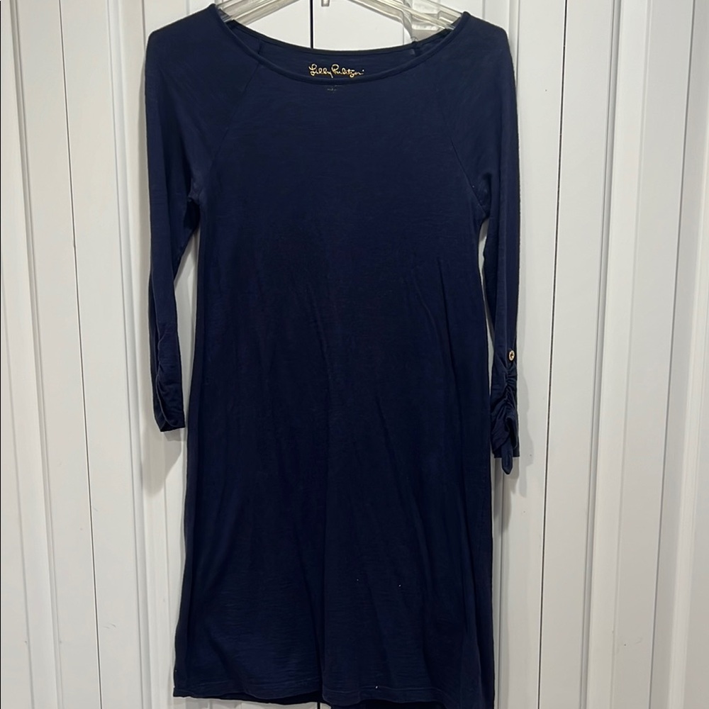Lilly Pulitzer Women’s Navy Blue Tunic Dress- Size XXS